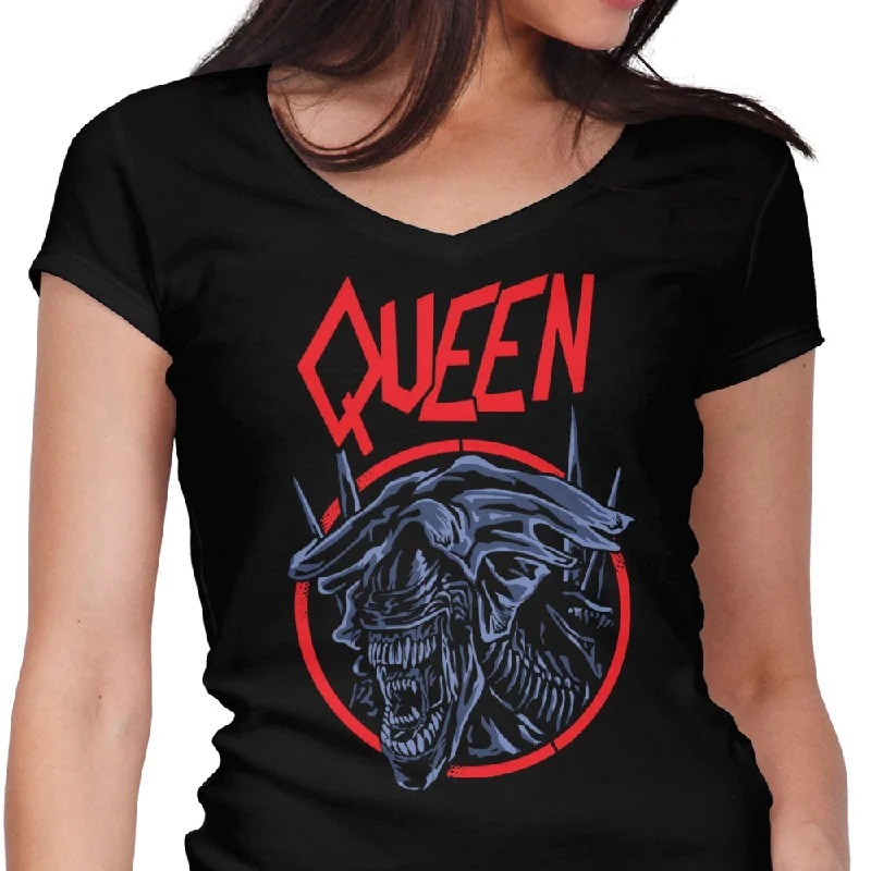 Queen Alien - Women's V-Neck