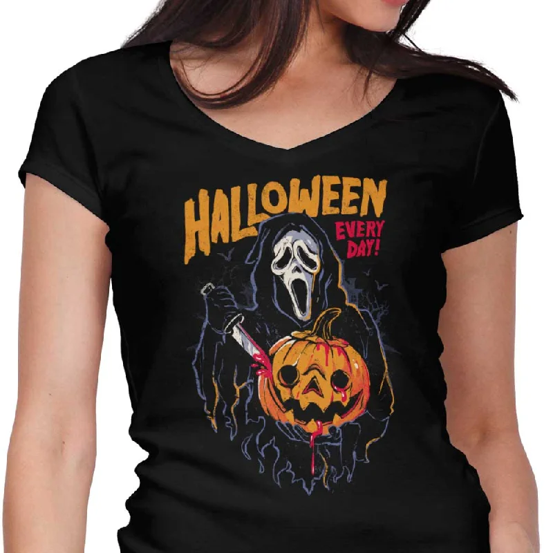 Halloween Everyday - Women's V-Neck