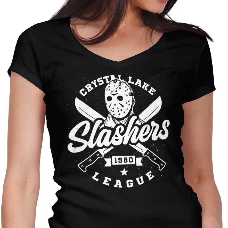 Camp Slashers - Women's V-Neck