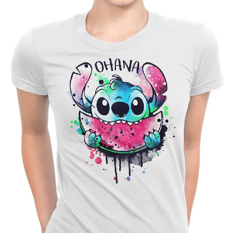 Ohana Watercolormelon - Women's Apparel