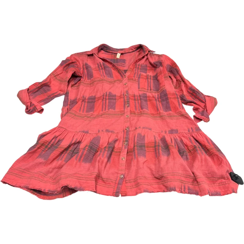 Dress Casual Short By Pilcro In Red, Size: L