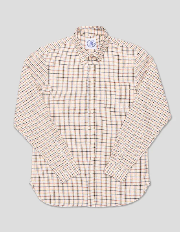 YELLOW MULTI TATTERSALL SPORT SHIRT