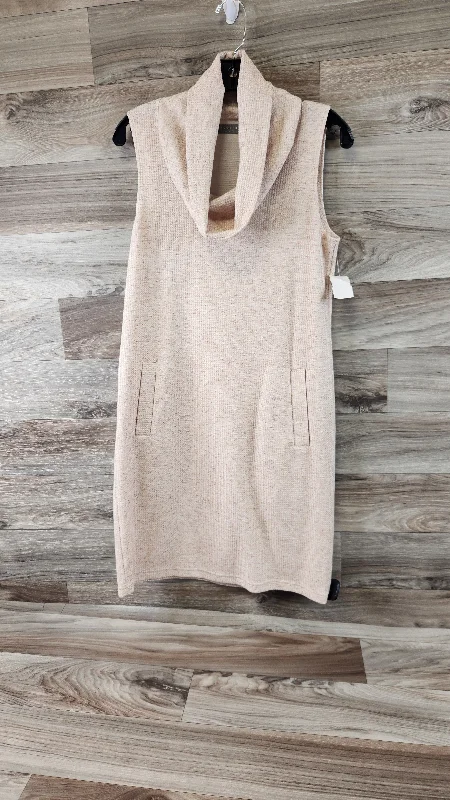 Tan Dress Casual Midi Clothes Mentor, Size Xs