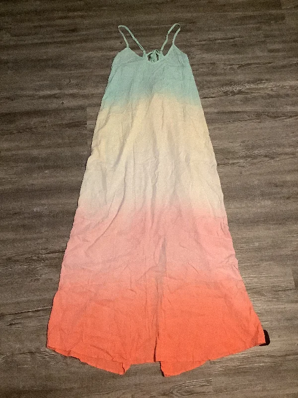 Multi-colored Dress Casual Maxi Hem & Thread, Size S