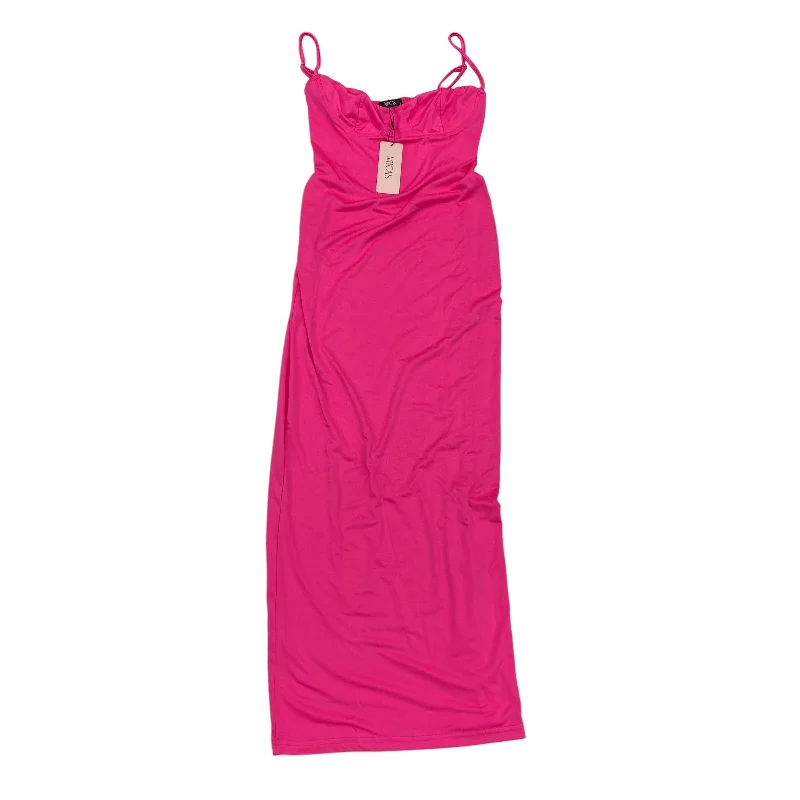 PINK    CLOTHES MENTOR DRESS CASUAL MAXI