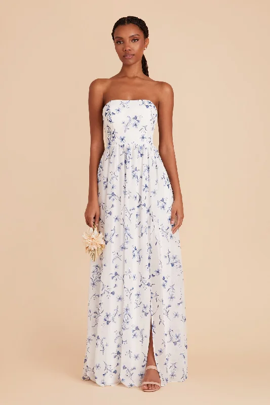 August Convertible Dress - Blue Le Fleur