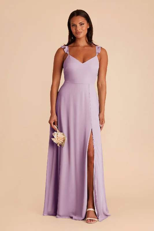 Doris Chiffon Dress - Lavender