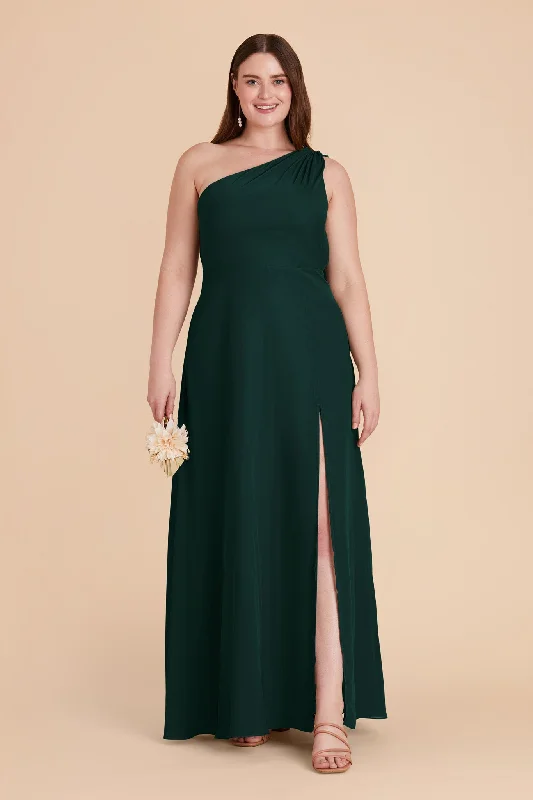 Melissa Chiffon Dress - Emerald