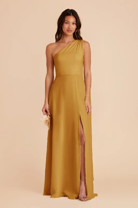 Melissa Chiffon Dress - Marigold