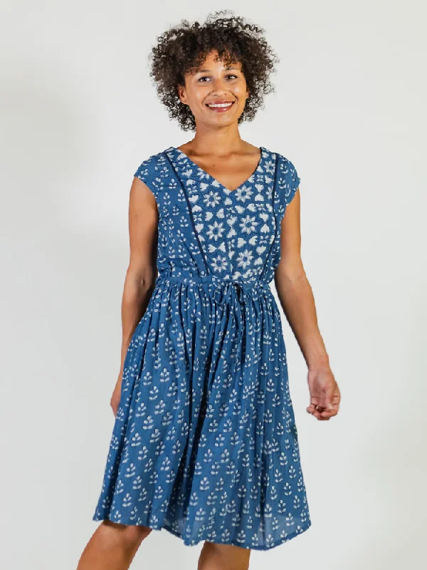 Nashville Dress - Indigo Mix