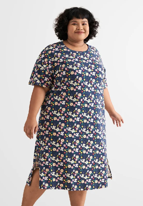 Melinda Floral Midi Sleep Dress