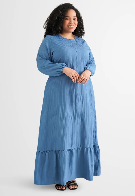 Radhia Relax Raya Textured Jubah Dress