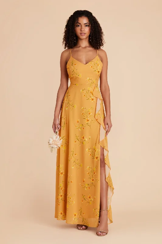 Theresa Chiffon Dress - Marigold Le Fleur